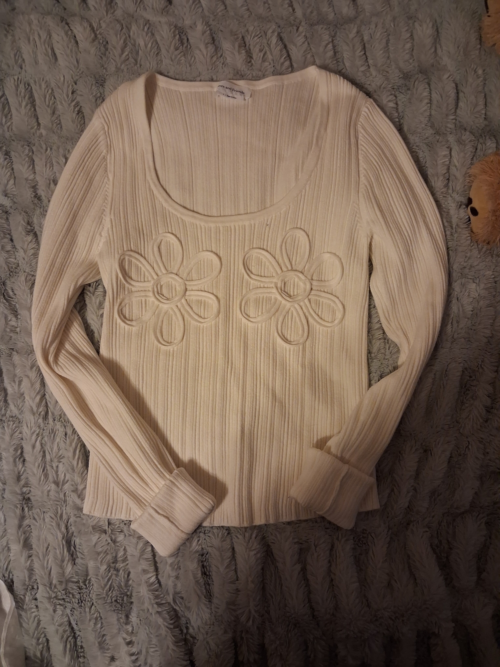 Lover And Friends Quinella Sweater In Ivory